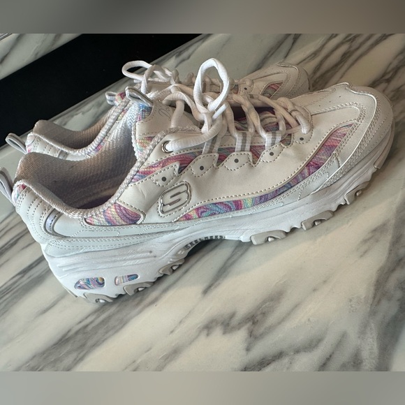 Skechers D’Lites Whimsical Dream White - Picture 2 of 9